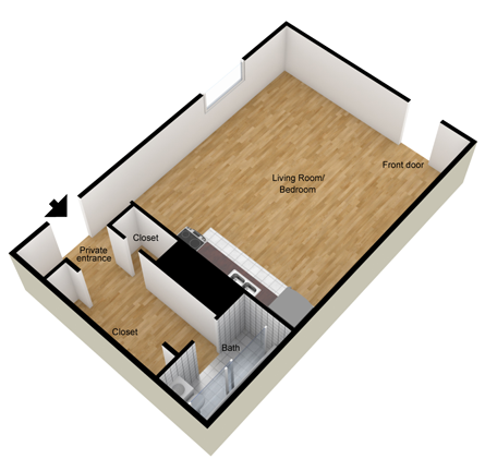 Colonial Point small studio
